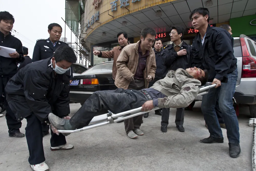 16 Injuried in Traffic Accident in Xi'an