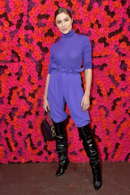 Model Olivia Culpo attends the Alice + Olivia By Stacey Bendet presentation during New York Fashion Week at The Angel Orensanz Foundation on February 11, 2019 in New York City. (Photo by Michael Loccisano/Getty Images)