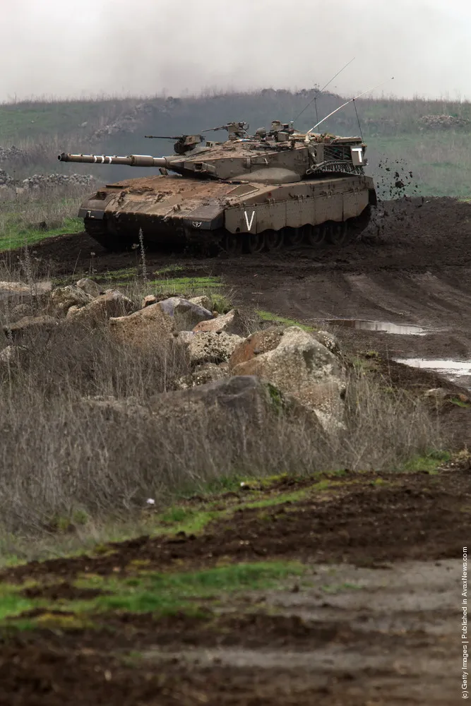 Tanks In The Wild Nature
