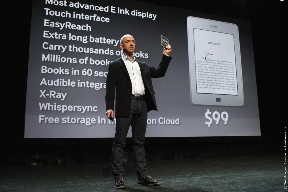 Amazon Introduces New Line Of Kindles In New York