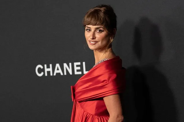 Spanish actress Penelope Cruz arrives at the Museum of Modern Art for a Film Benefit in the Manhattan borough of New York City, New York, U.S., December 14, 2021. (Photo by Jeenah Moon/Reuters)