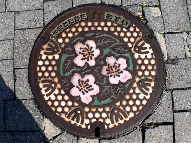 Japanese Manhole Covers Photos By S. Morita Part 1