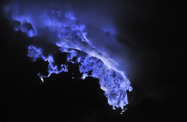 Blue Lava, Kawah Ijen Volcano, Indonesia