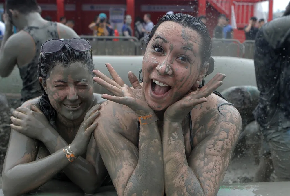 The Annual Boryeong Mud Festival in South Korea