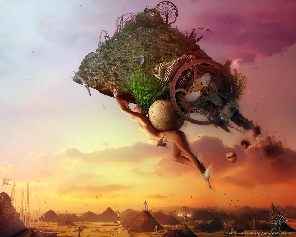 Digital Art by Mario Sanchez Nevado