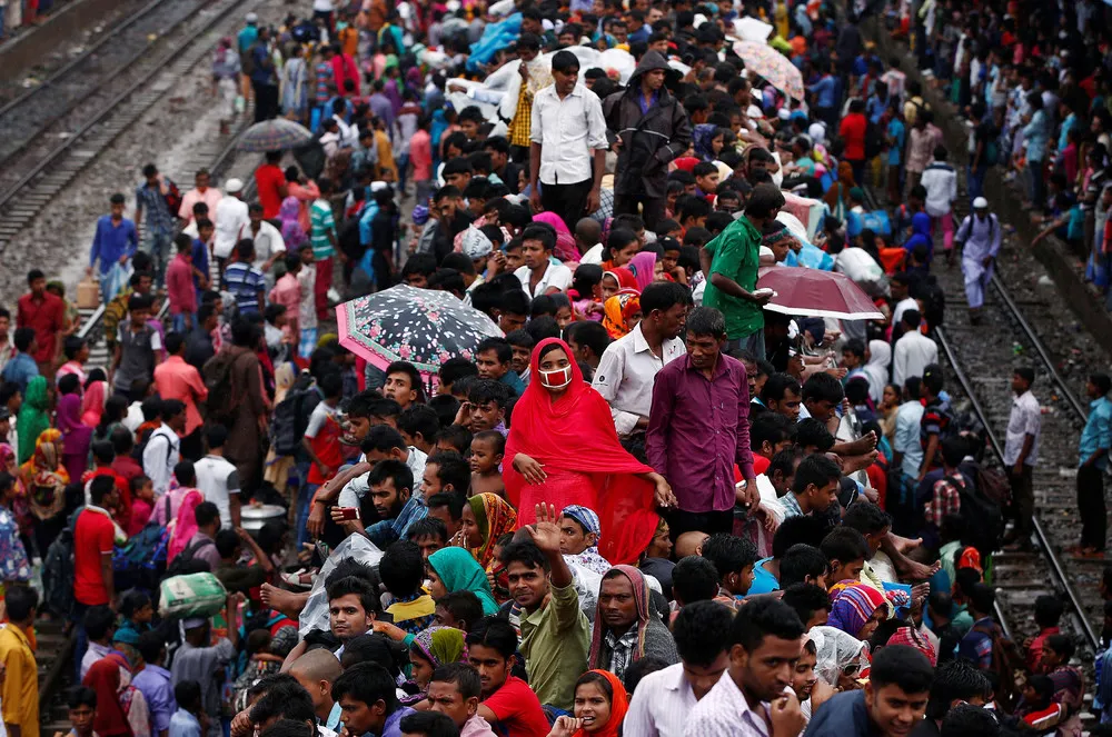 Bangladeshis in Preparation of Eid al-Fitr Celebrations