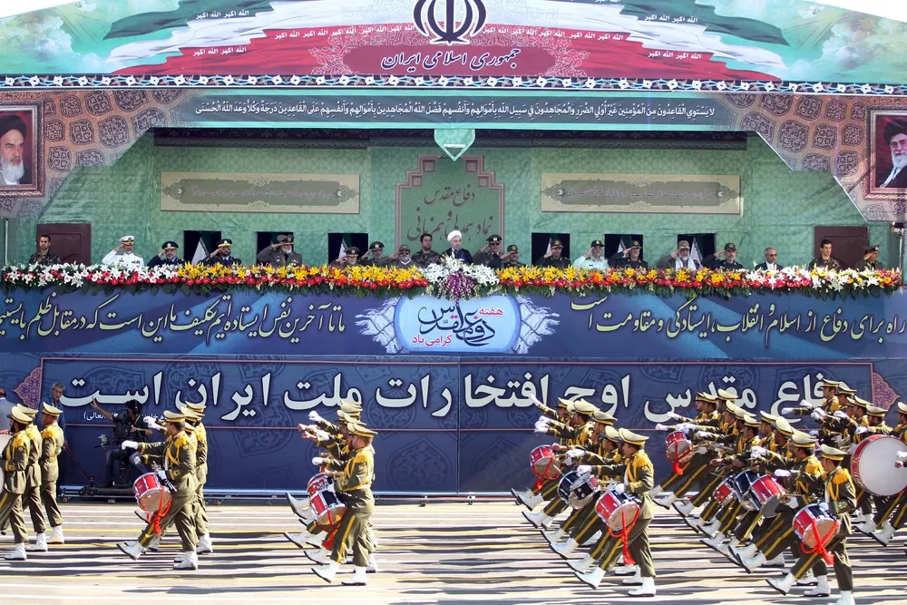 Military Parade in Tehran