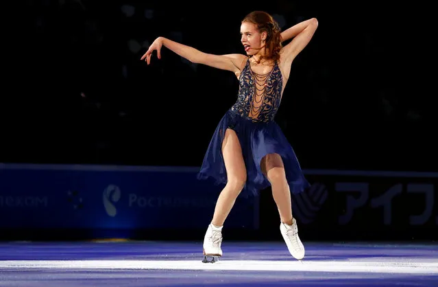 Figure Skating, ISU Grand Prix Rostelecom Cup 2016/2017, Exhibition Gala, Moscow, Russia on November 6, 2016. Anna Pogorilaya of Russia performs. (Photo by Maxim Shemetov/Reuters)