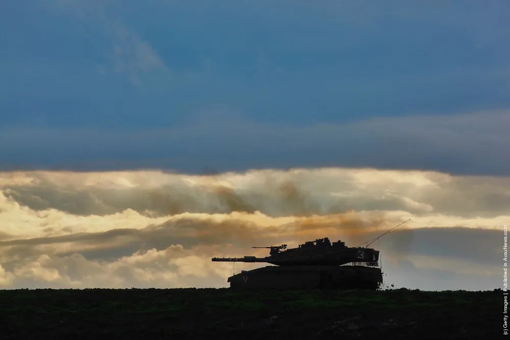 Tanks In The Wild Nature