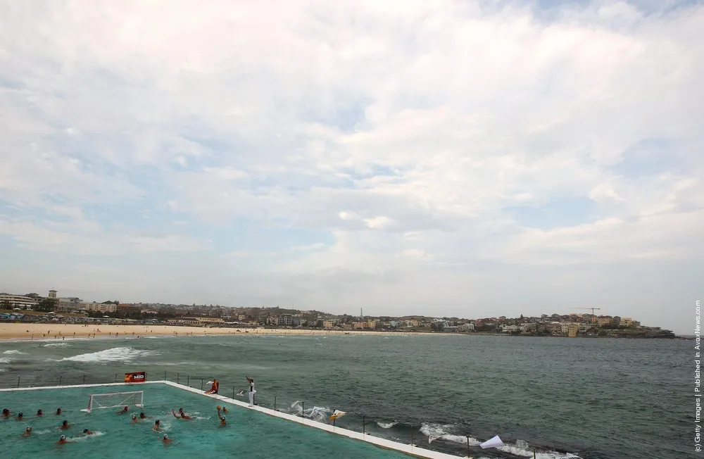 Water Polo By The Sea: Australia Vs USA