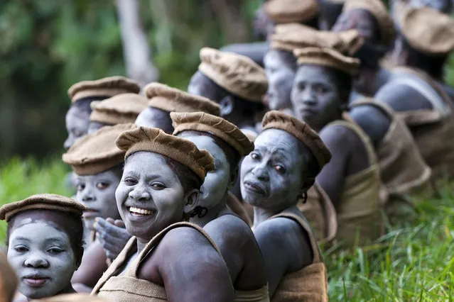 Merit Winner: “The Tata Honda sect”. The photographer could get inside of an enclosed sect named Tatahonda in the Democratic Republic of the Congo. The ladies are preparing for their religious ceremony. (Photo and caption by Gergely Lantai-Csont/National Geographic Traveler Photo Contest)