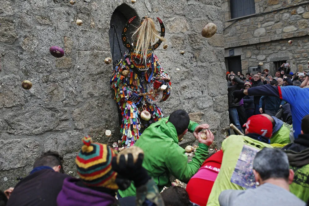 Spanish Town Celebrates Bizarre Turnip-Throwing Festival