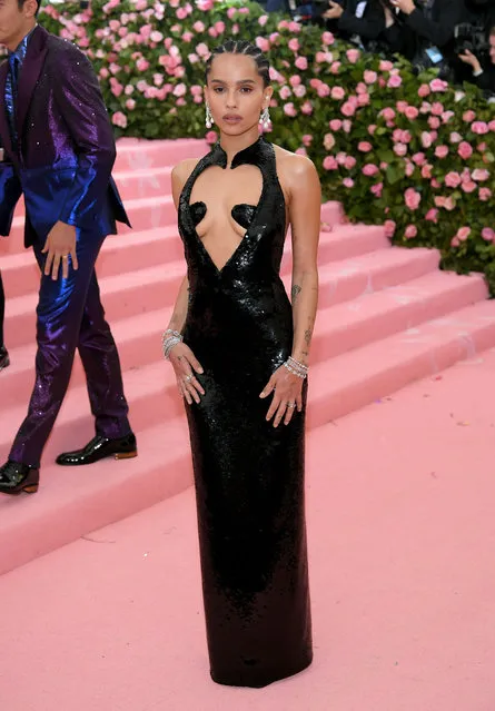 Zoe Kravitz attends The 2019 Met Gala Celebrating Camp: Notes on Fashion at Metropolitan Museum of Art on May 06, 2019 in New York City. (Photo by Neilson Barnard/Getty Images)