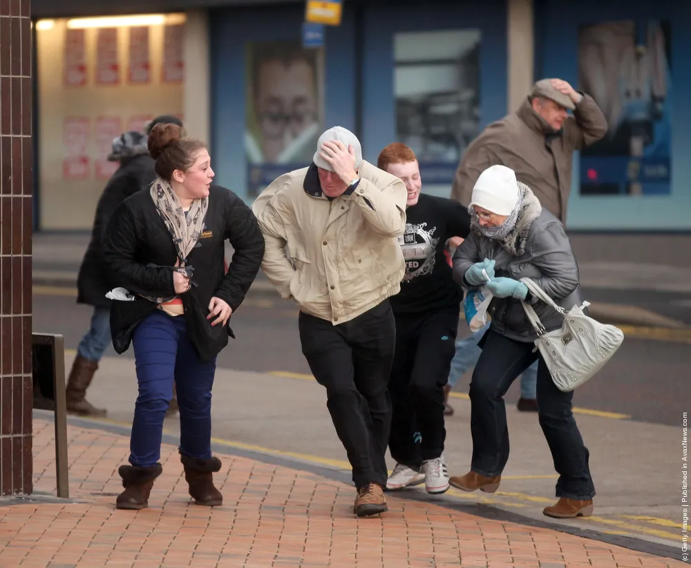North West Of England Battered By High Winds