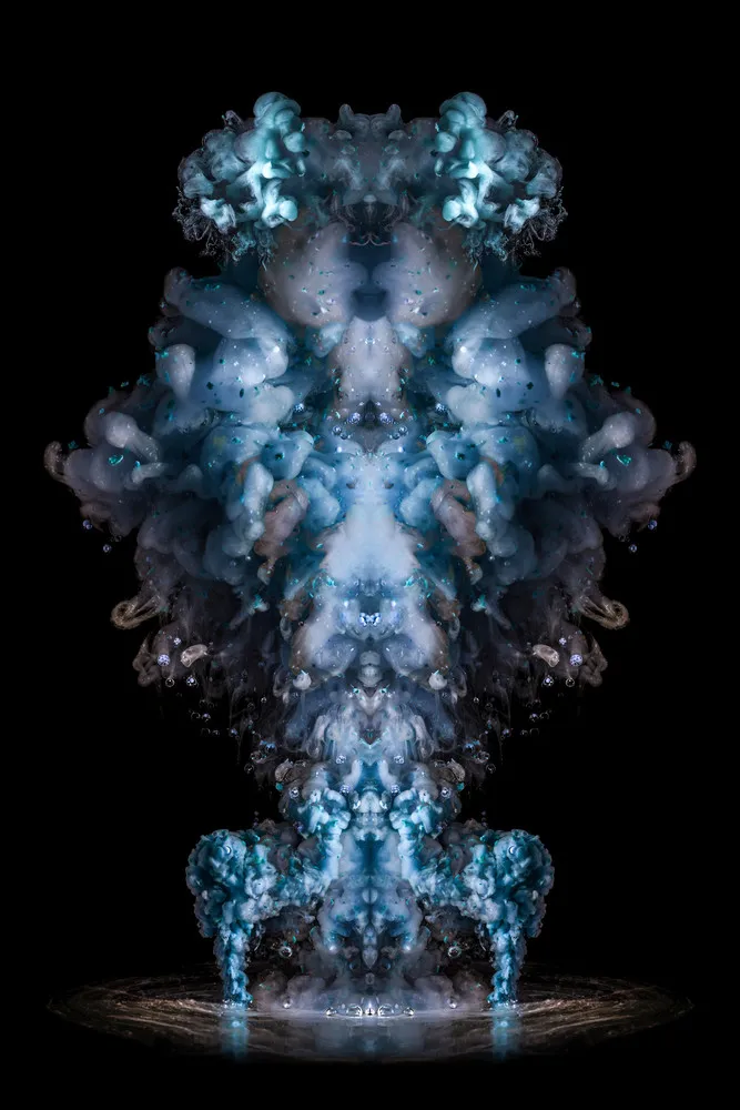 Explosive Works of Art with Ink