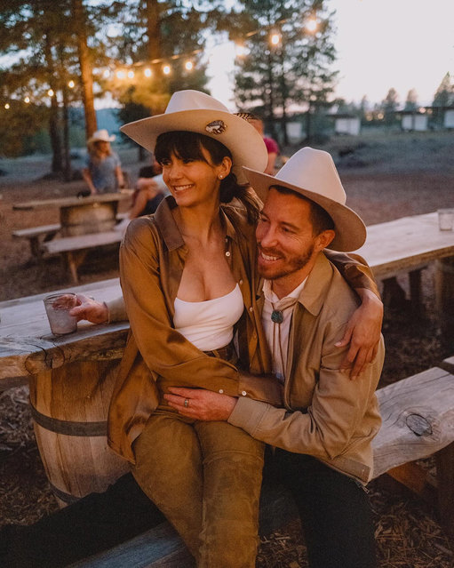 Canadian actress Nina Dobrev and Shaun White take their romance to Montana to celebrate the snowboarder’s 38th birthday early September 2024. (Photo by Nina Dobrev/Instagram)