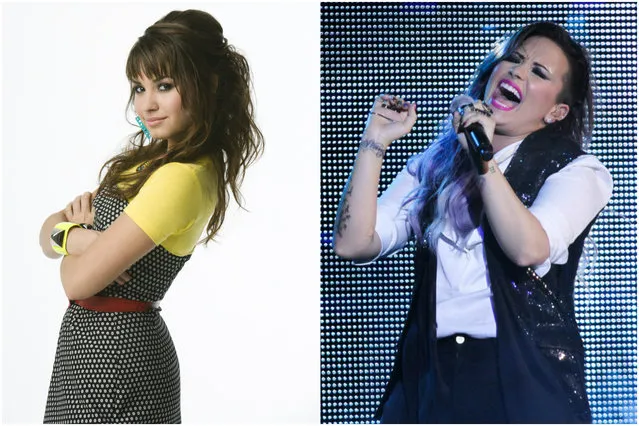 Demi Lovato and one-time BFF Selena Gomez starred on “Barney and Friends” together. In 2007, Lovato became a Disney darling, starring in “Camp Rock” with then-boyfriend Joe Jonas. In 2010, Lovato entered rehab after clocking a backup dancer in the face for ratting on her drinking and cocaine use. (Photo by Getty Images/Disney)