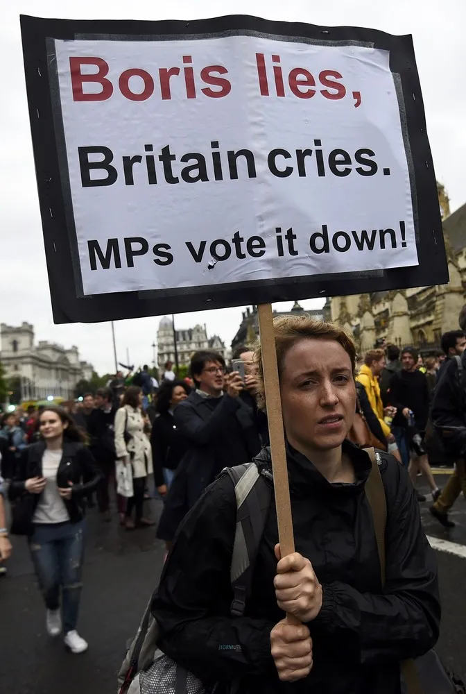 Protests in Britain