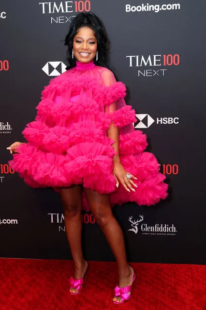 American actress Keke Palmer arrives for the Time 100 NEXT Gala celebrating Rising Stars who are Shaping the Future of their Fields in New York, U.S., October 25, 2022. (Photo by Caitlin Ochs/Reuters)