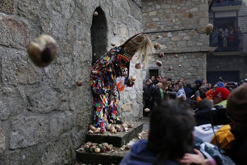 Spanish Town Celebrates Bizarre Turnip-Throwing Festival