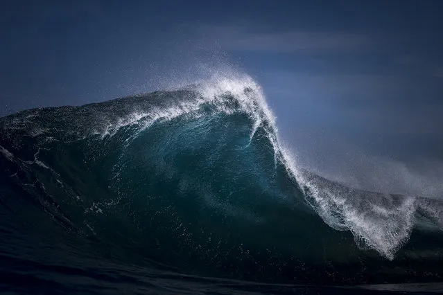 “Mountainous Waves”. (Photo by Ray Collins)