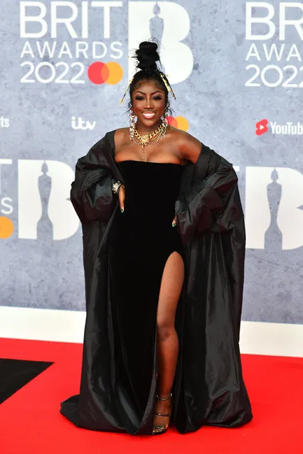 English singer, rapper and songwriter Bree Runway attends The BRIT Awards 2022 at The O2 Arena on February 08, 2022 in London, England. (Photo by Jim Dyson/Redferns)
