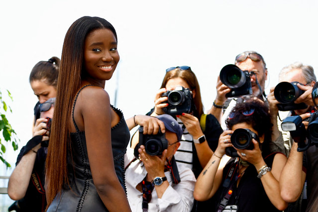 French actress and member of the Cinfondation jury Karidja Toure arrives for the screening of the film “Asteroid City” during the 76th edition of the Cannes Film Festival in Cannes, southern France, on May 23, 2023. (Photo by Eric Gaillard/Reuters)