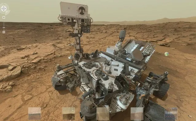 Mars Panorama (Photo by NASA/JPL-Caltech/MSSS/Andrew Bodrov)