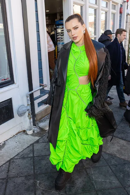 American actress Bella Thorne attends the Sundance Film Festival on January 23, 2023 in Park City, Utah. (Photo by Mat Hayward/GC Images)