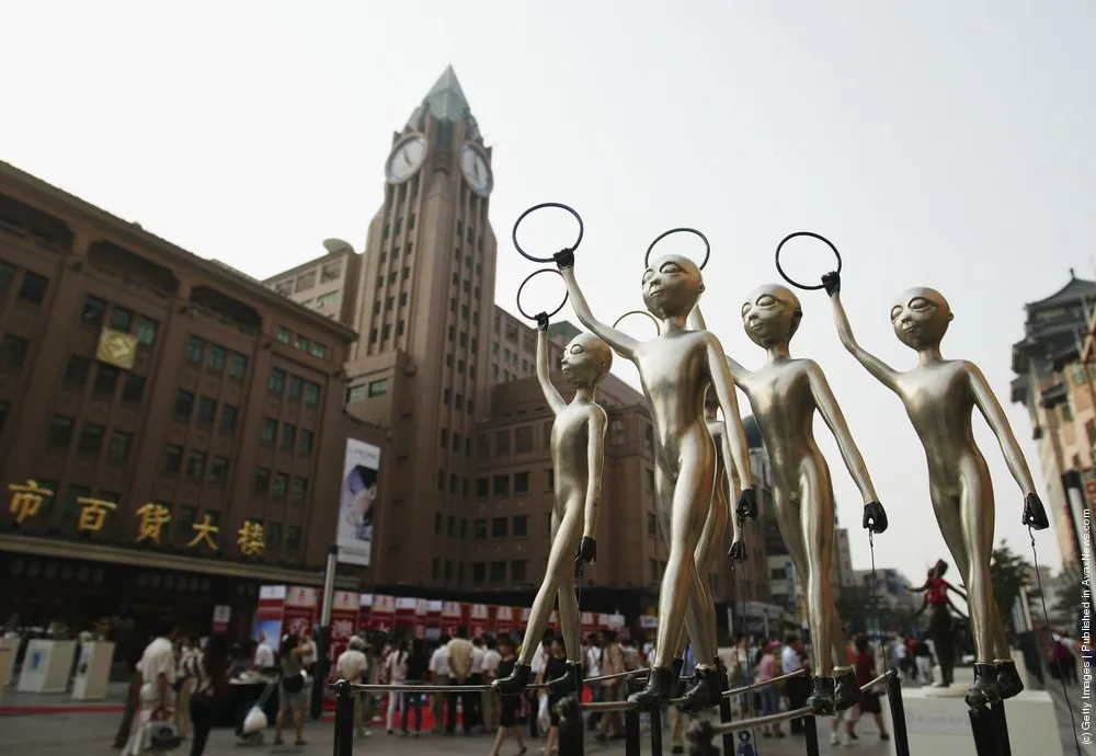 Chinese Olympic Sculptures