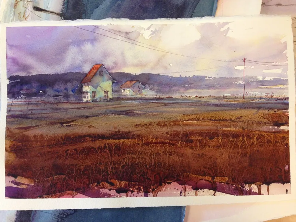 Watercolor Painting by Bjorn Bernstrom