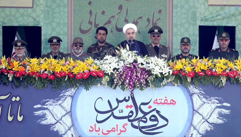 Military Parade in Tehran