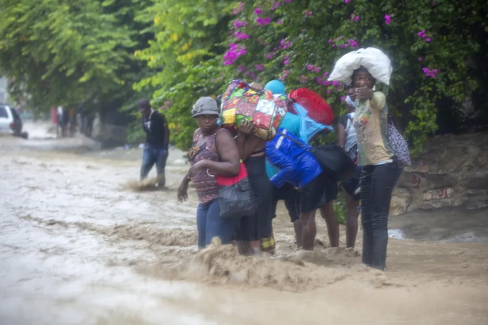 Tropical Storm Laura Pummels Haiti