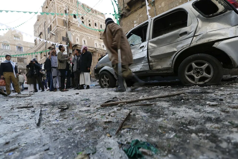 Five Bomb Blasts Rock Sanaa
