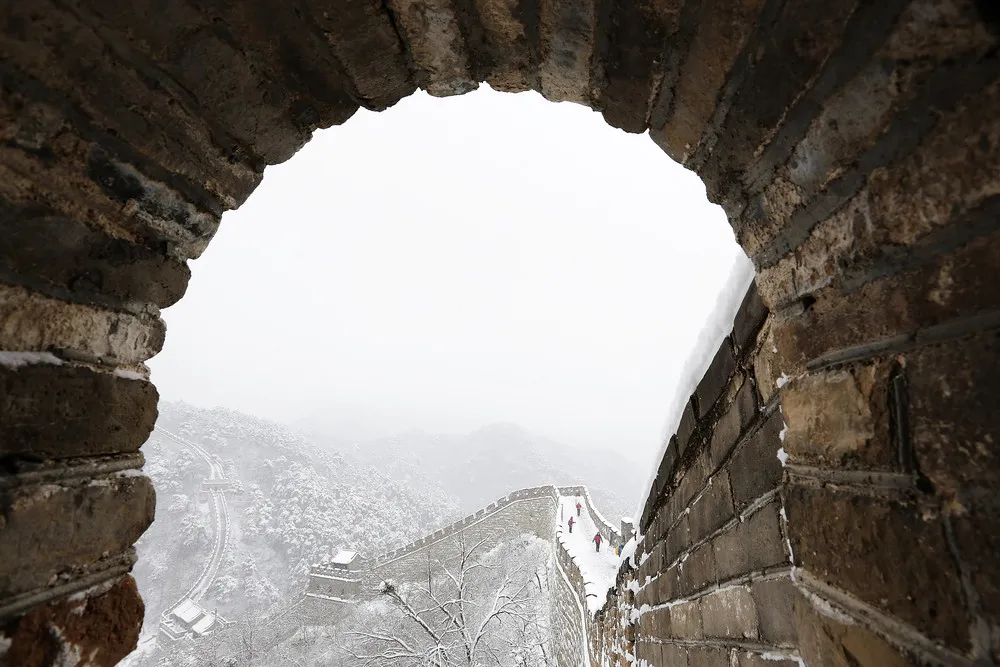 Snowfall in China