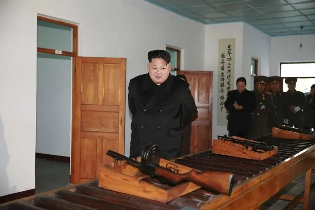 North Korean leader Kim Jong Un visits the Phyongchon Revolutionary Site, in this undated photo released by North Korea's Korean Central News Agency (KCNA) in Pyongyang December 10, 2015. (Photo by Reuters/KCNA)