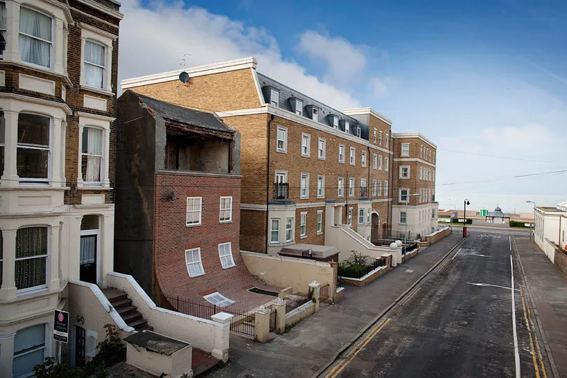 Margate Sliding House Created by Artist Alex Chinneck