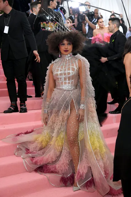 Priyanka Chopra attends The 2019 Met Gala Celebrating Camp: Notes on Fashion at Metropolitan Museum of Art on May 06, 2019 in New York City. (Photo by Neilson Barnard/Getty Images)