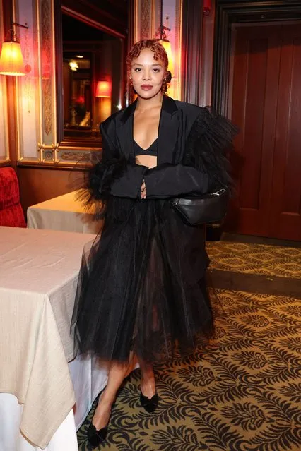 American actress Tessa Thompson attends the “Cinema Danieli – An Unforgettable Story” inaugural cocktail with Variety ahead of the 79th Venice International Film Festival on August 30, 2022 in Venice, Italy. (Photo by Pascal Le Segretain/Getty Images)