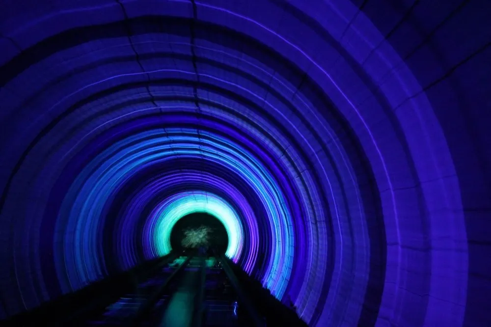 The Bund Sightseeing Tunnel in Shanghai