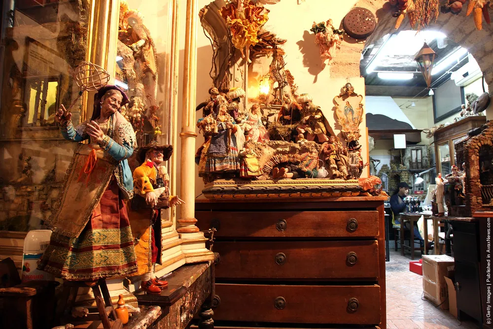 Neapolitan Christmas Nativity Figurines