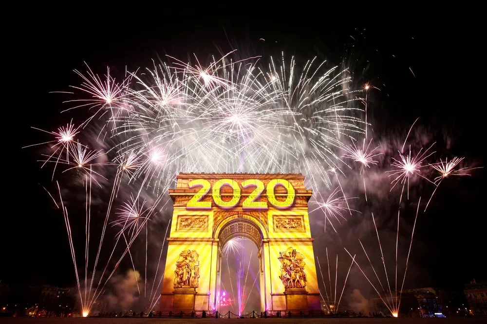 New Year′s 2020 around the World