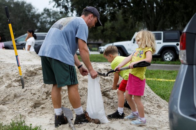 Preparations for Tropical Storm Milton, in Seminole, Florida, on October 6, 2024. (Photo by Octavio Jones/Reuters)