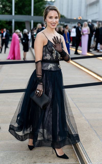 Actress Dianna Agron is seen arriving to the New York City Ballet 2024 Fall Fashion Gala at David H. Koch Theater at Lincoln Center on October 09, 2024 in New York City. (Photo by Gilbert Carrasquillo/GC Images)