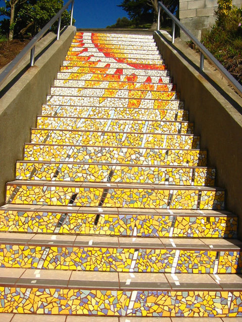 16th Avenue Tiled Step Project