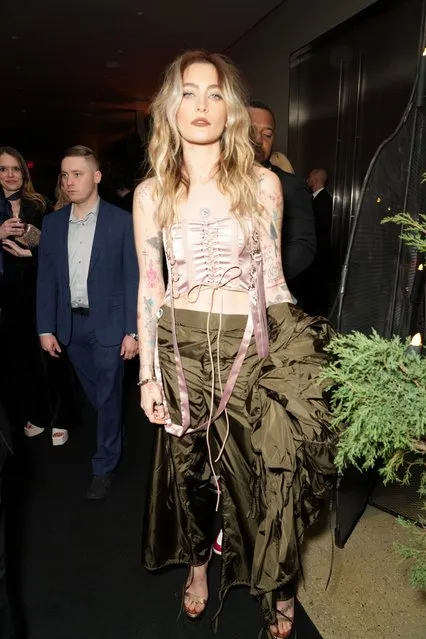 American model Paris Jackson attends Universal Music Group’s 2023 After Party to celebrate the 65th Grammy Awards, Presented by Coke Studio and Merz Aesthetics’ Xperience+ at Milk Studios Los Angeles on February 05, 2023 in Los Angeles, California. (Photo by Kevin Mazur/Getty Images for Universal Music Group for Brands)