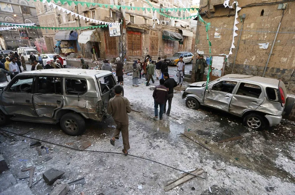 Five Bomb Blasts Rock Sanaa