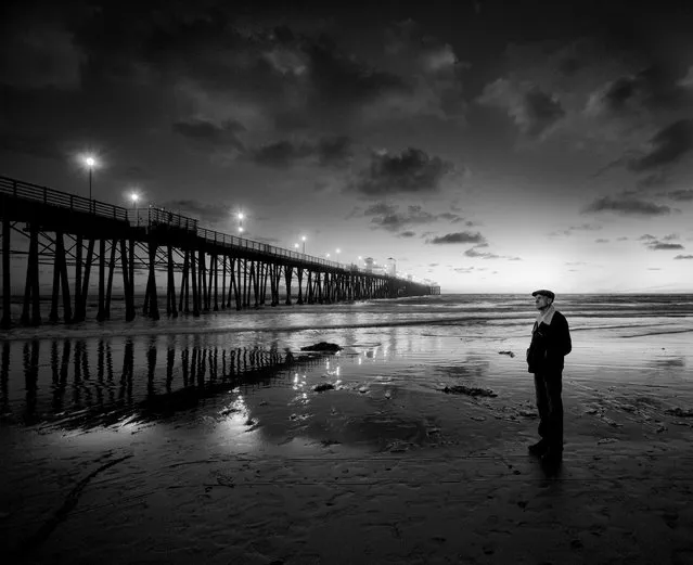 “Dad”. This is my dad walking right in the middle of my composition. What a very happy suprise. Location: Oceanside, California. (Photo and caption by Scott Papek/National Geographic Traveler Photo Contest)