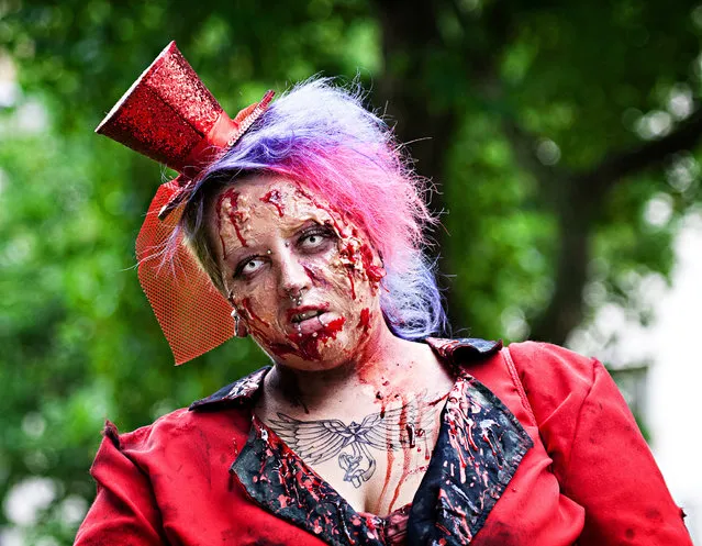 World Zombie Day 2013: London zombie walk. (Photo by Paul Barber)