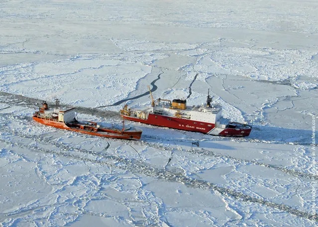 Russian Tanker Renda Delivers Fuel To Nome, Alaska